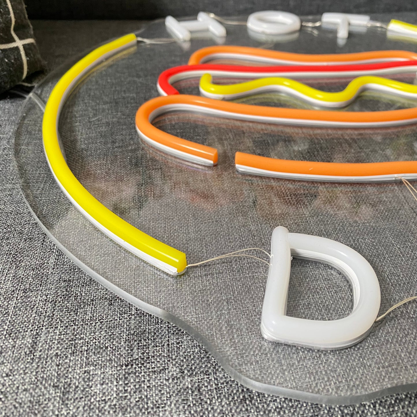 Hot Dog Neon Light Decoration For Resturant Burger Shop Fast Food Shop