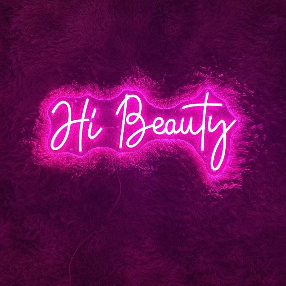 Hi Beauty Neon Sign