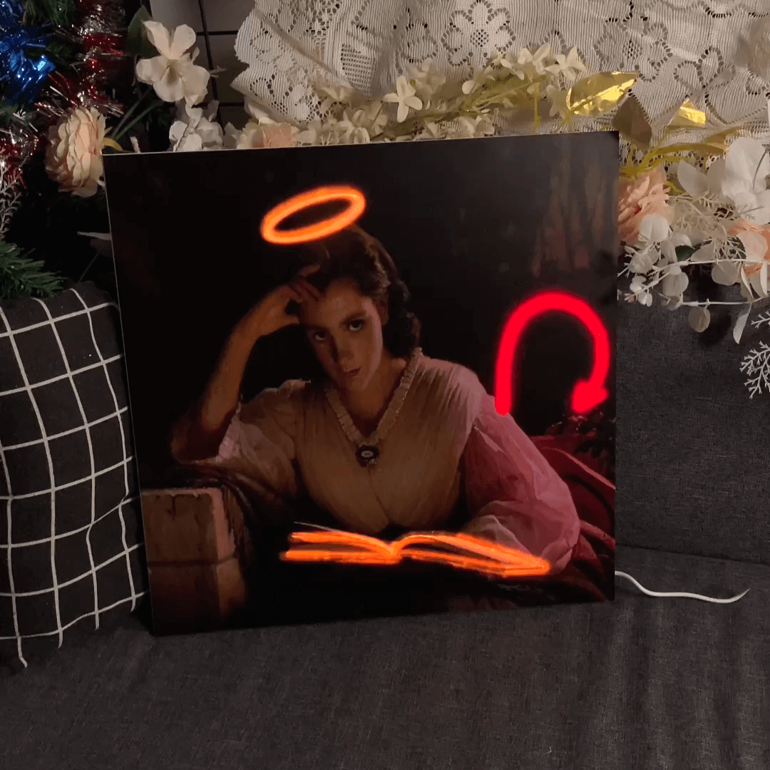 Angels or demons Neon Sign