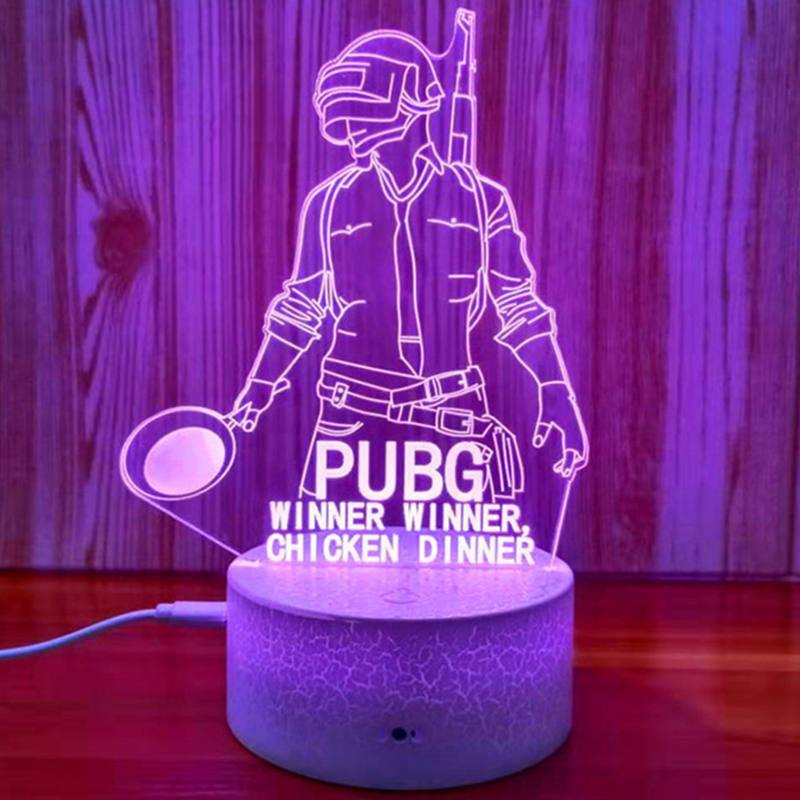 PUBG USB LED Sign