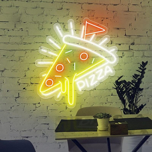 Pizza neon sign
