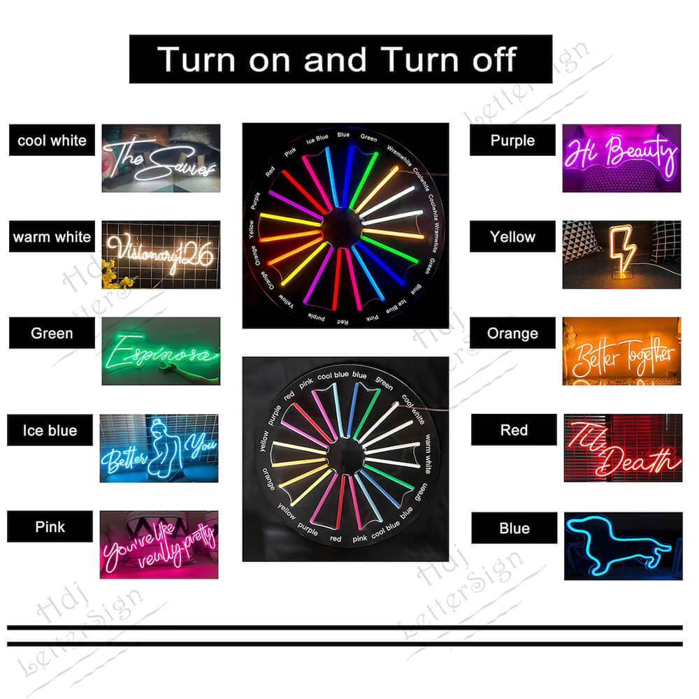 Happy Birthday 2 PCs Neon Sign
