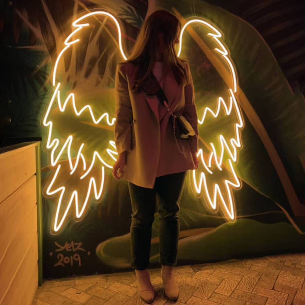 Angel Wings Neon Sign