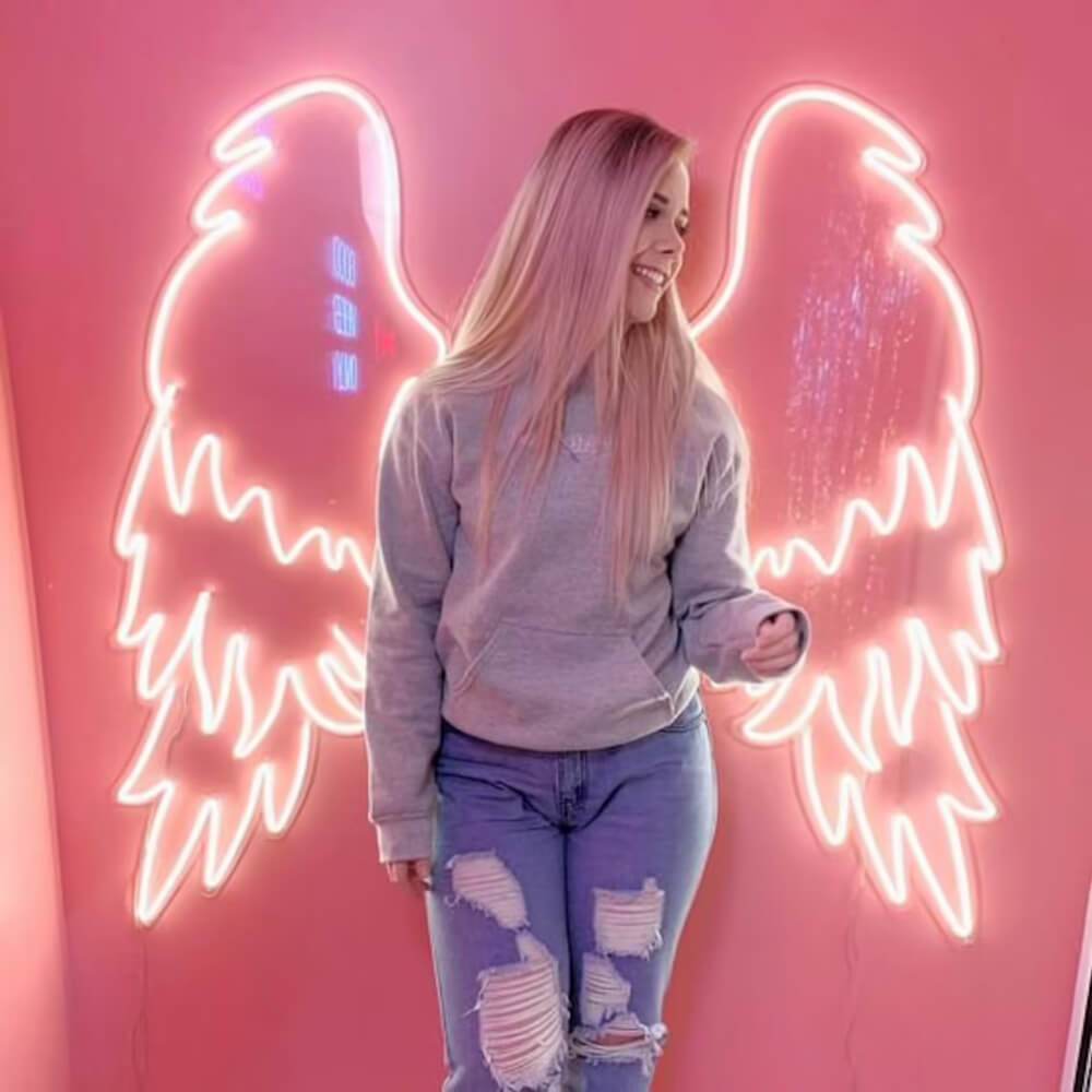 Angel Wings Neon Sign