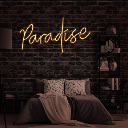 Paradise Neon Bar Sign Lights