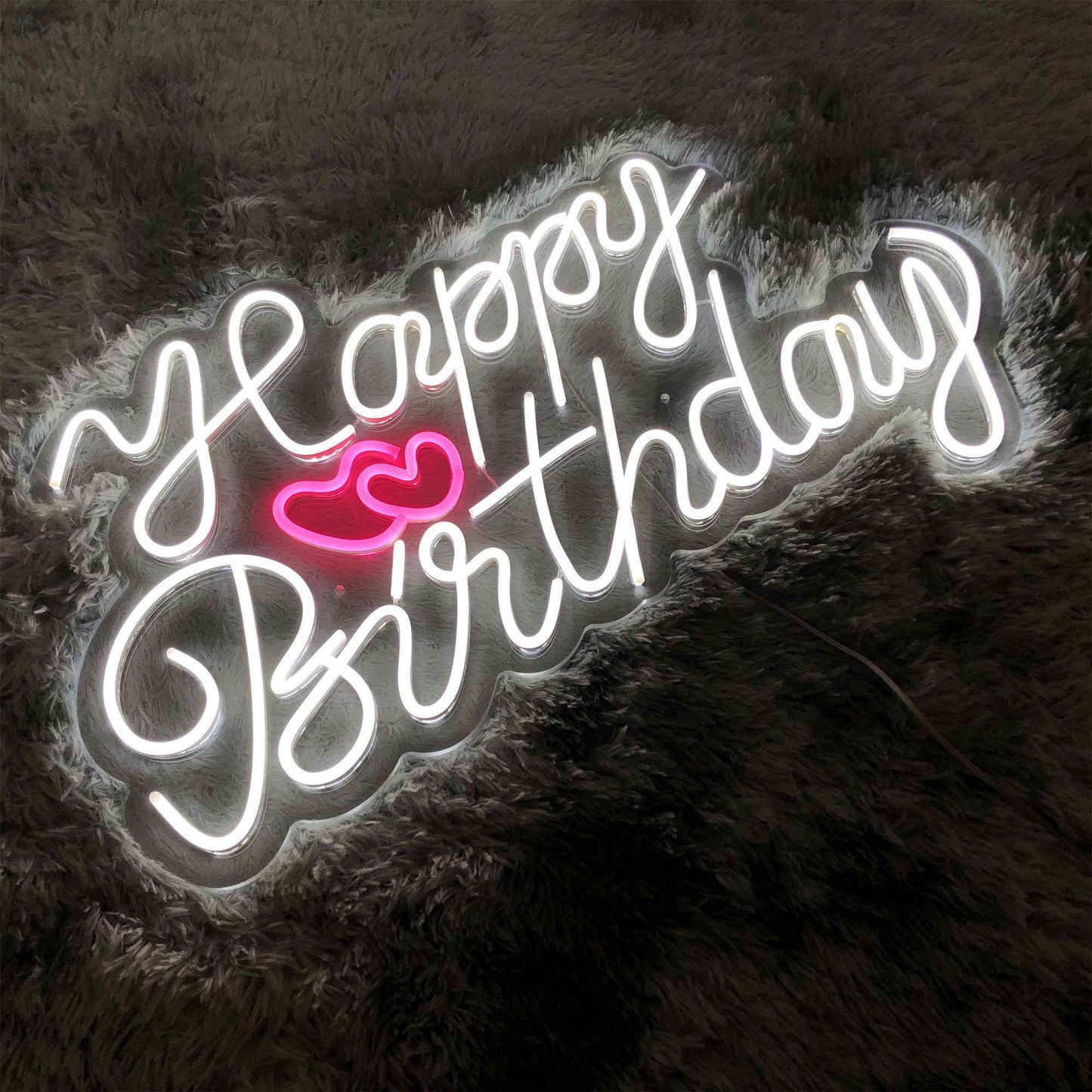 Happy Birthday Neon Sign Lights