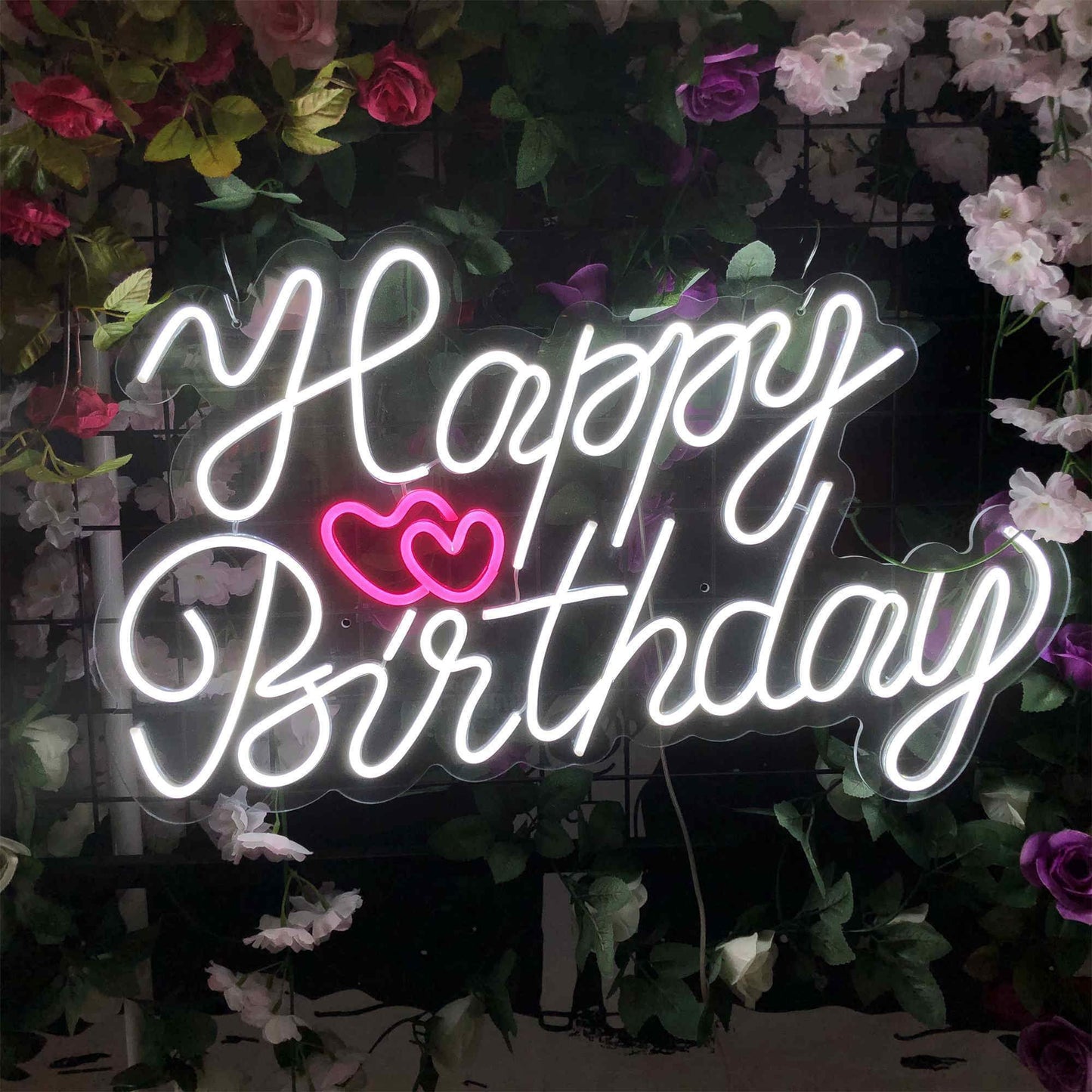Happy Birthday Neon Sign Lights