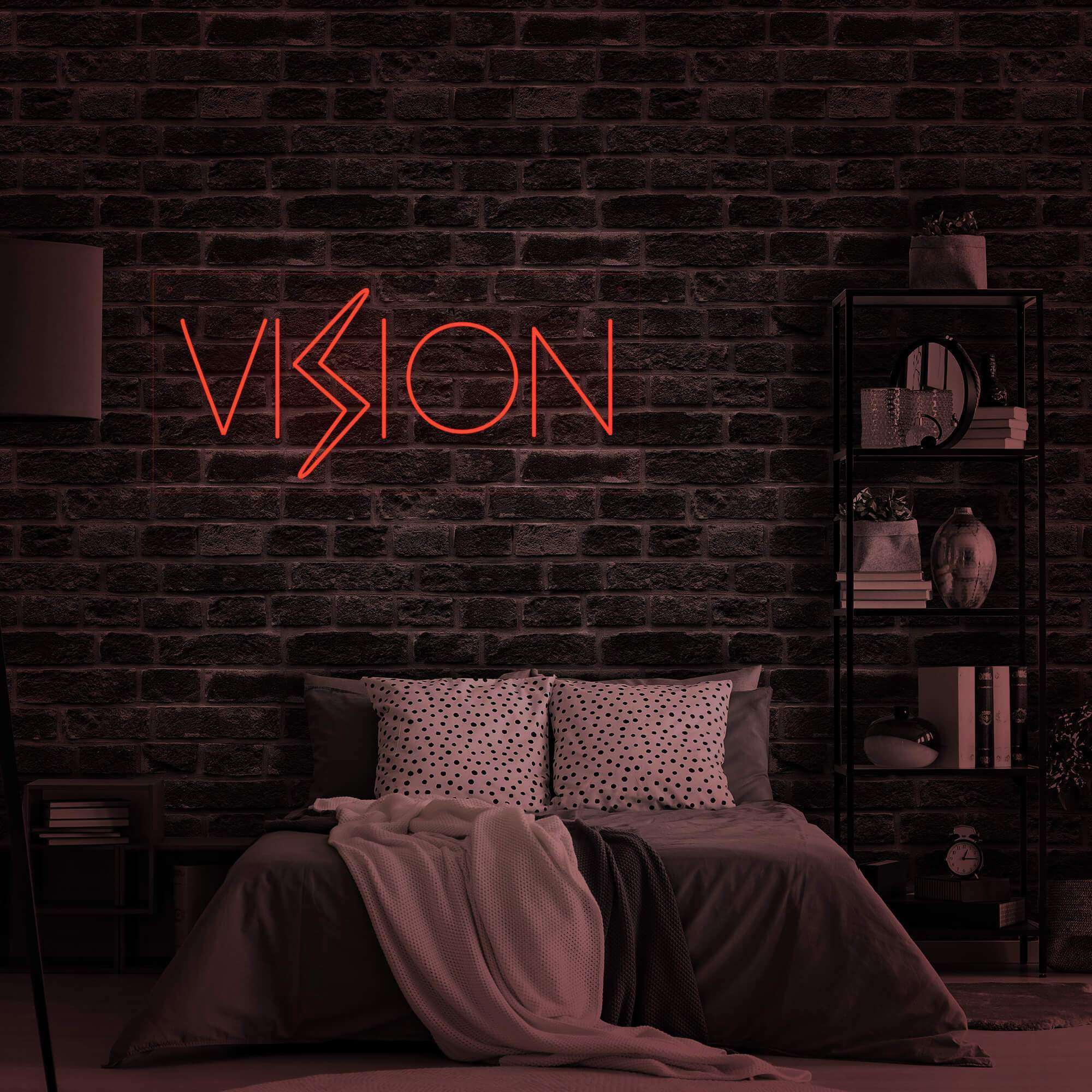 Vison Neon Sign Lights For Hair Salon